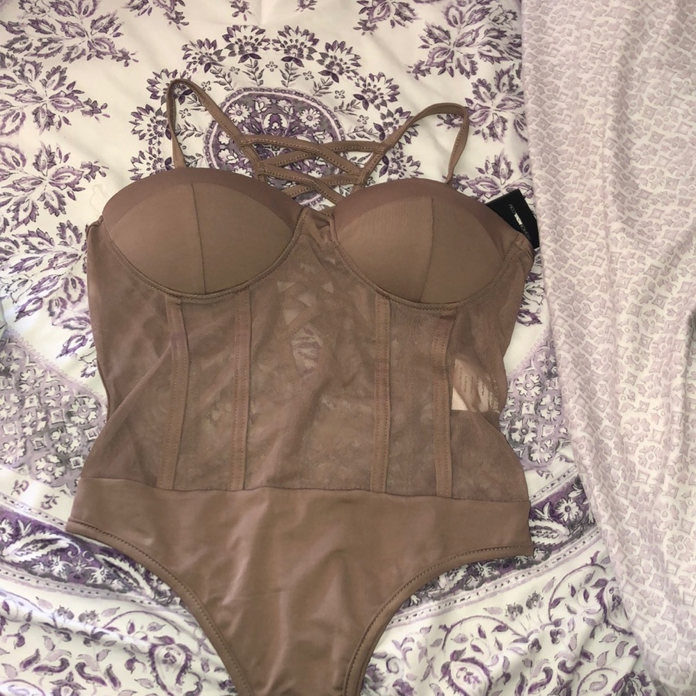 Sheer Fashion Nova Bodysuit